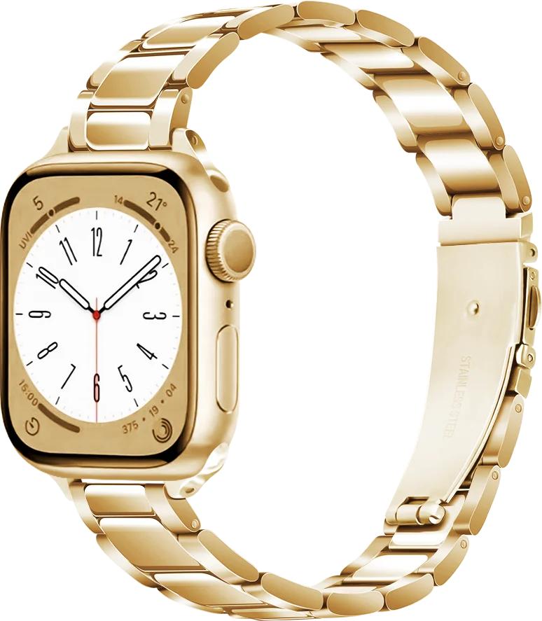 Metal Strap for Apple Watch Series ultra 49mm 45mm 41mm 44mm 46mm 42mm Small waist ladies bracelet iWatch 10 9 8 7 6 5 3 SE Band