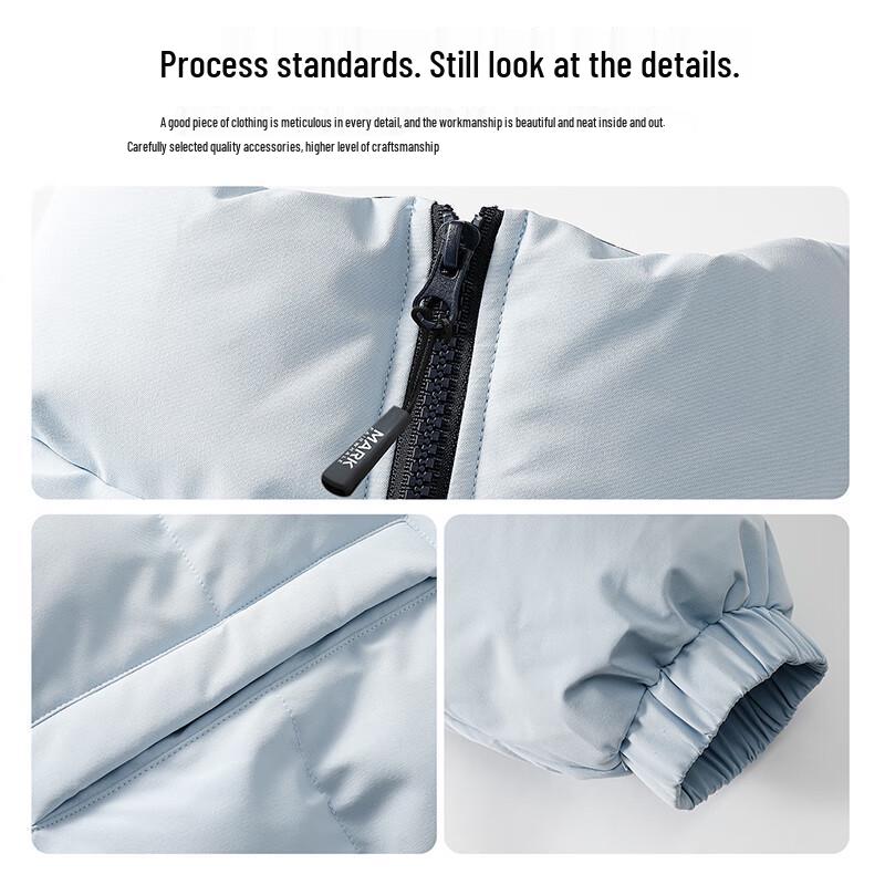 Mark Fairwhale Men's Stand Collar Padded Jacket