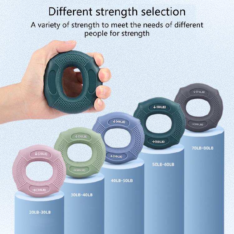Hand & Forearm Exerciser and Strengthener Silicone Hand Strengthener Grip Rings