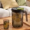 Large Capacity Infused Water Pitcher with 4 Cup Water Jug Drinkware Drink Container  Juice