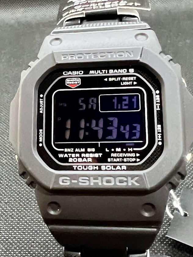 CASIO GW-M5610UBC-1JF G-SHOCK Black Origin Solar Radio Men Watch GW-M5610UBC-1