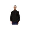 Li-Ning Casual Sports Knitted Stand Collar Jacket Men Jackets Standard-Black AWDQ269-1