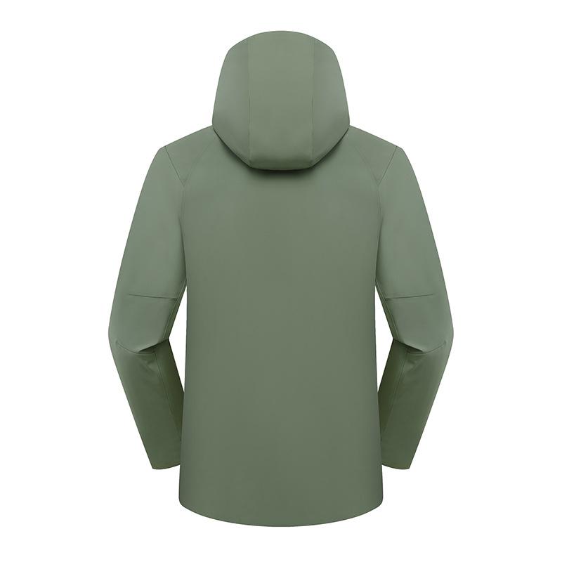Unisex Outdoor Windproof Waterproof Warm Mountaineering Jacket for Camping and Hiking