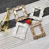 Mini Gold European Style Photo Frame for Still Life & Nail Art Props
