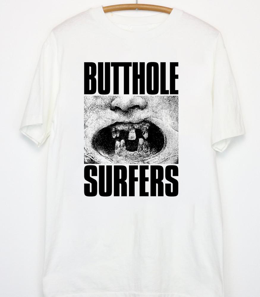 Butthole Surfers Tooth Funny Tee Shirt White Unisex T-Shirt M