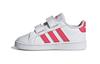 Neo GRAND COURT Low Top Skateboard Shoes White Pink Infant And Toddler EF0115