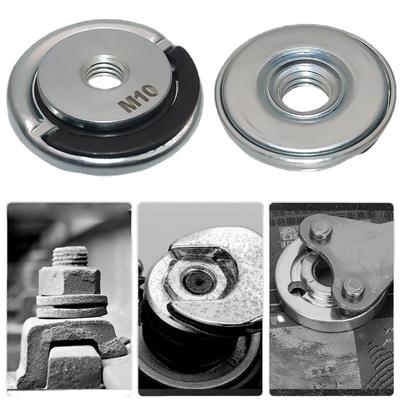 M10 M14 5/8inch -11 Thread Angle Grinder Pressure Plate Flange Nut Accessory Locking Nut Replace Replacement Clamping Tool
