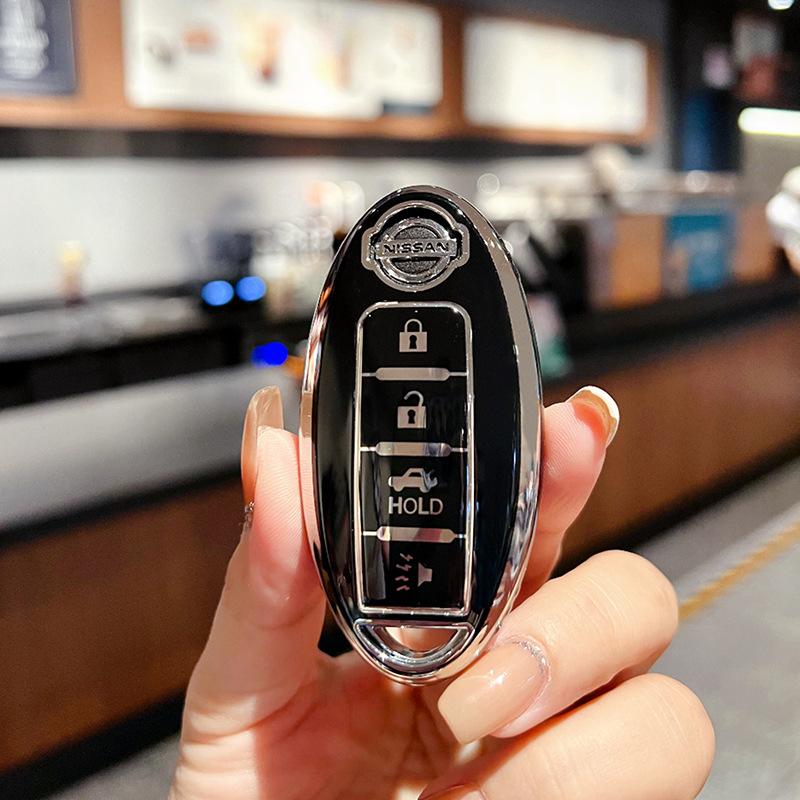Applicable To 21 Nissan Teana Key Sets, New Xuanyi Qijun Buckle, Tiida Jin Qashqai Bag, Nissan Car, Blue Bird Shell Woman