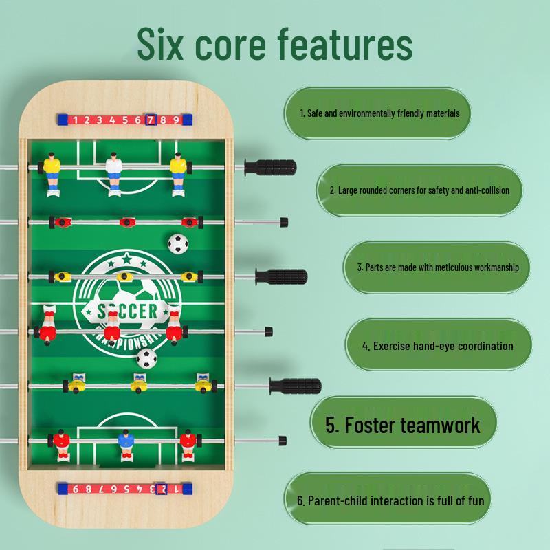 Children's Educational Football Board Game: Parent-Child Interactive Two-Player Toy