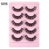 Reusable Fairy Fluffy Faux Mink Lashes False Eyelashes Fake Eyelashes Russian Strip Lashes