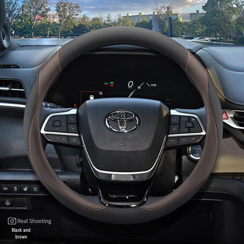 Ultra-Thin Steering Wheel Cover for 2022 Toyota Grevia Modification