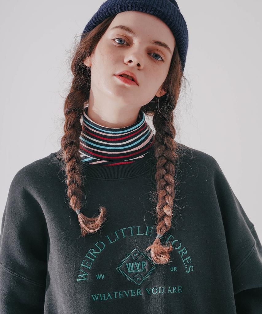 WV PROJECT Freni Sweatshirt Black Mjmt7407