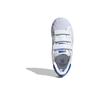 Adidas Originals Cf C Breathable Low-Top Skate Shoes Kids Sneakers White Blue FX7169