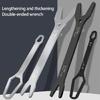 Torx Wrench Double Ended Multifunctional Wrench 6-25mm/3-17mm Self-Tightening