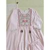 Designer Beautiful Cotton Anarkali Suit Indian Ethnic Kurta Pant Dupatta Set