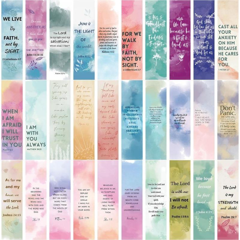 30 teile/satz Ins Landschaft Charakter Lesezeichen Kreative Handbuch DIY Abstrakte Papier Karten für Studenten Lehrer Tag Geschenk