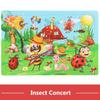 New 30 Pieces Wooden Puzzles Cartoon Animal Traffic Tangram Wood 3d Puzzle Montessori Educational Toys for Children Gifts