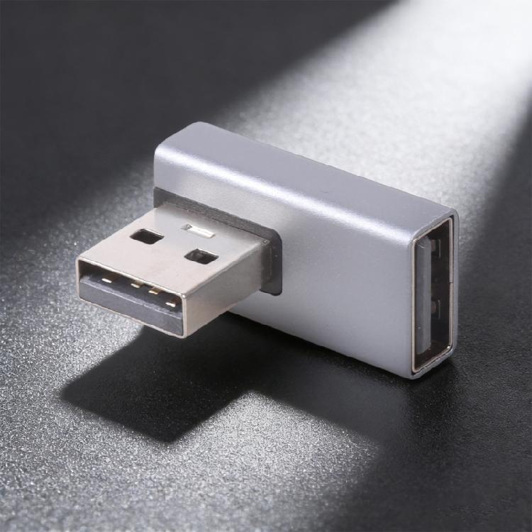 4Pcs 90 Degree USB3.0 Adapter Right Angled USB A Male To Female Converter Extender Connector for PC Laptop Expansion