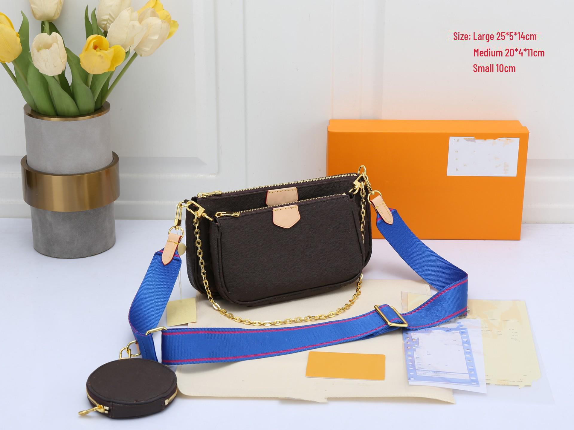 

Унисекс Трендовый набор сумок для маджонга - Модный комплект из 3 предметов 44823 синий