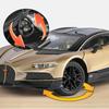 Modèle de voiture Bugatti Tourbillon Supercar en alliage 1/24 Son et lumière Rappel Jouet pour enfants Objets de collection Cadeau d'anniversaire