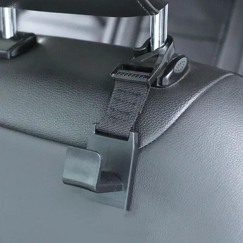 1/2pcs Car Backseat Hook Space Saving Solution Universal Car Back Hook for Shopping Bags & Backpacks