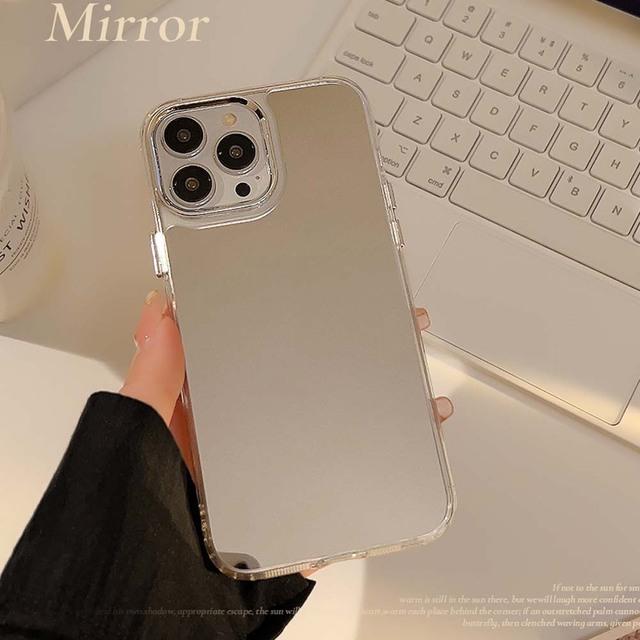 

Джейн Зеркало противоударный защитный чехол для Iphone 13 Promax 11 12 14 Pro Max чехол для телефона задняя крышка 2023 Капа For iphone 14pro