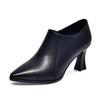  Botas Femininas Women Fashion Light Weight High Quality Spring & Autumn Ankle Heel Boots for Office Career Work Ab362