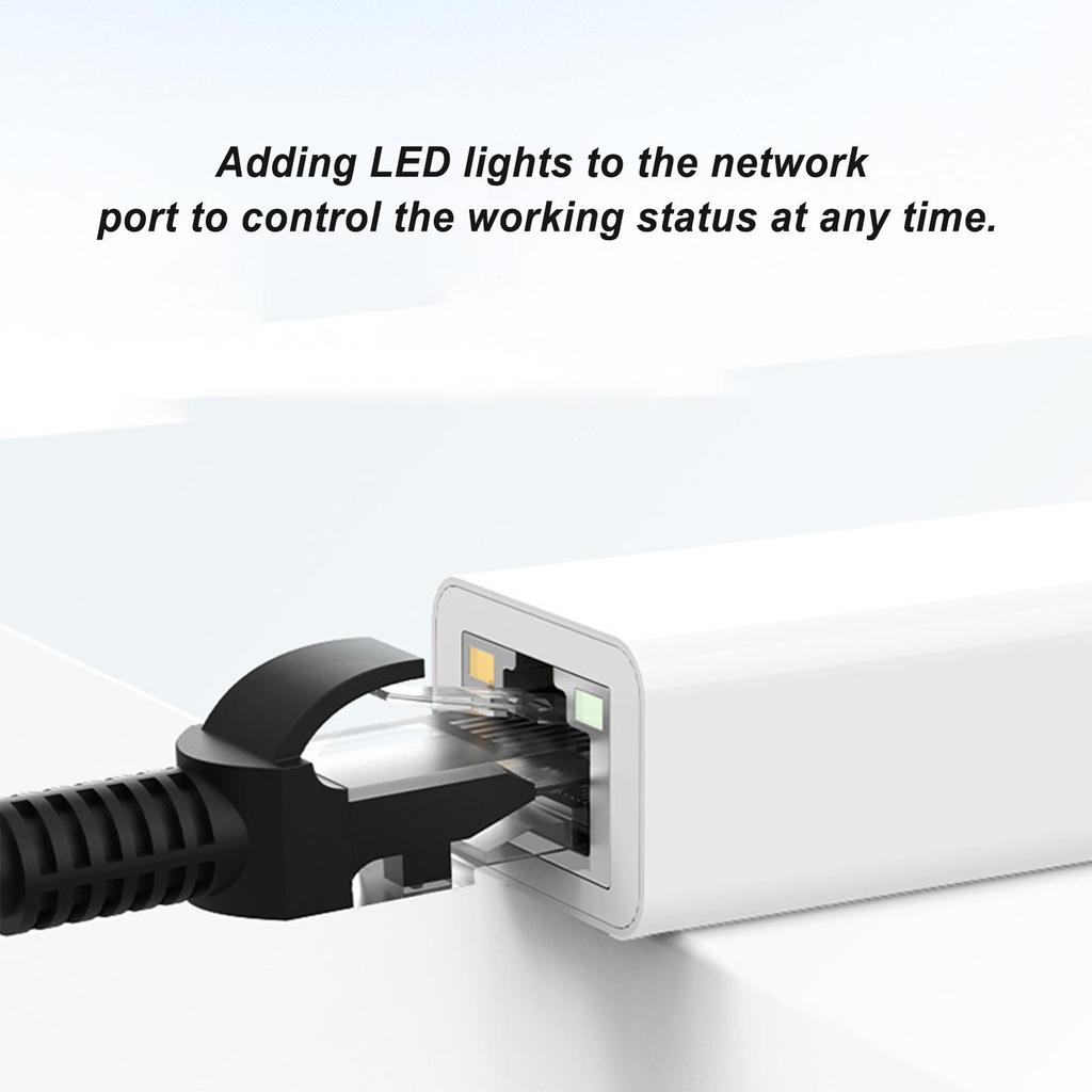 USB Type C to Ethernet USB Type C Network Adapter Ethernet Adapter USB Type C USB Computer Network Adapters for Business Travel