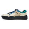 FILA Blocks Fabric Synthetic Leather Low Top Sneakers Women sneakers Light-Blue Green F12W312209FAD