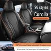 Universal Toyota Corolla Seat Cushions: Fits 26 Models, All-Season, Fully Enclosed, Vehicle-Specific Covers.