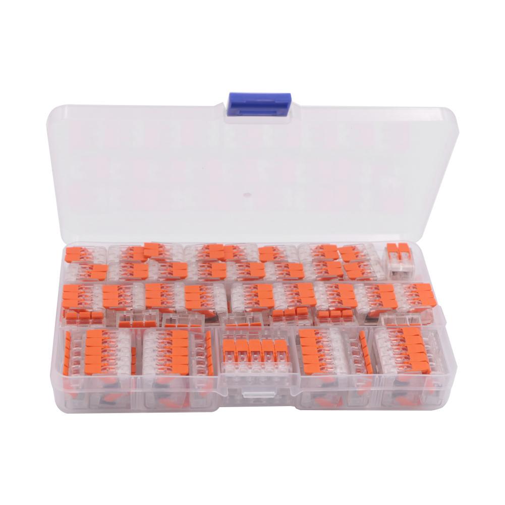 222-415 10 x Wago Tipo 5-way connettori elettrici LEVA Blocco Terminale Morsetto