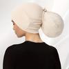 2025 New Soft Muslim Turban Hat Inner Hijab Caps Islamic Underscarf Bonnet India Hat Hair Loss Female Headwrap Turbante Mujer