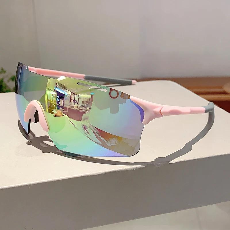 Rimless Women Sunglasses Outdoor Driving Men Coating Sun Glasses Wrapped Shades For Cycling Hiking Eil Homme