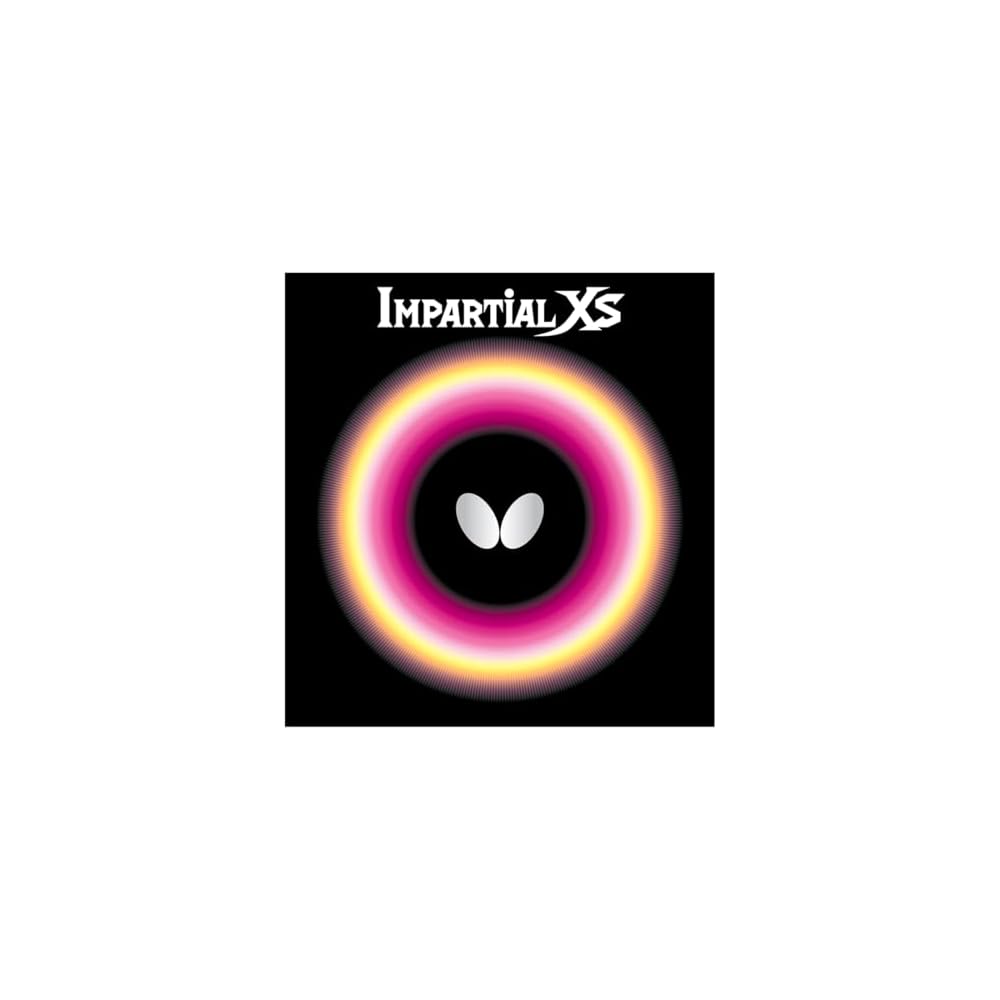 Butterfly Impartial XS Table Tennis Rubber Soft Top Spin 00420 Black 2.1mm