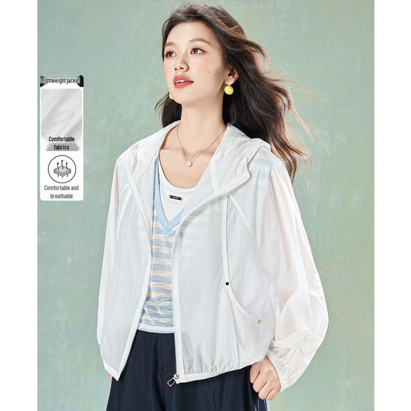 Women s Lightweight Hooded Summer Jacket M