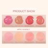 O.TWO.O Liquid Blusher Long Lasting Natural Cheek Blusher Rouge Lotion Contour Blusher Enhance Complexion Paleta De Blush 4 Colors