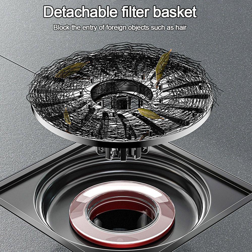 Anti Odor Drain Cover Removable Basin Drain Filter  Kitchen Bathroom Accessories