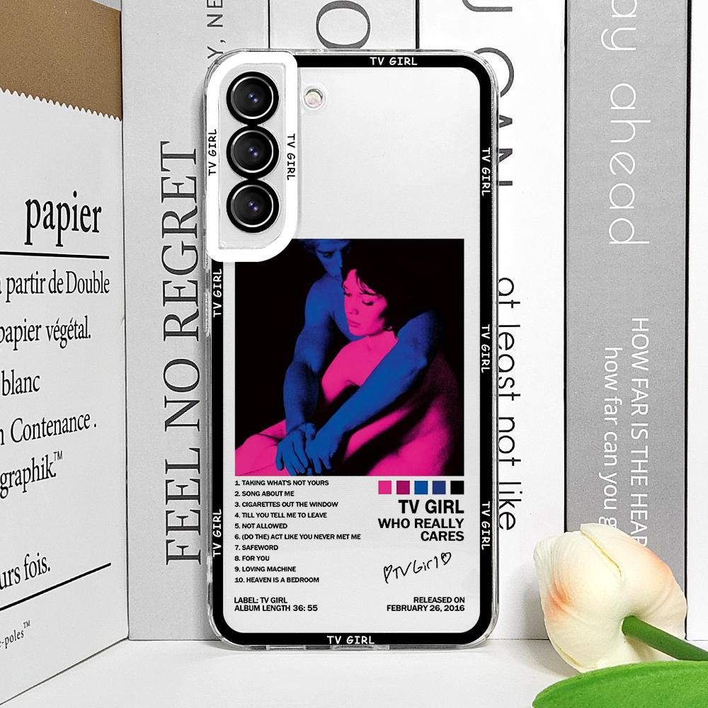 

Fashion Singer TV Girl Music Albums Phone Case for Samsung Galaxy A14 4G A16 A55 A54 A36 A53 A13 5G A15 A25 A52 Clear Soft Cover Samsung A22 5G