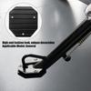 Bike Side Stand Plate, Alloy, General Purpose Side Stand, Plate, Dress Up Parts, Non-slip,