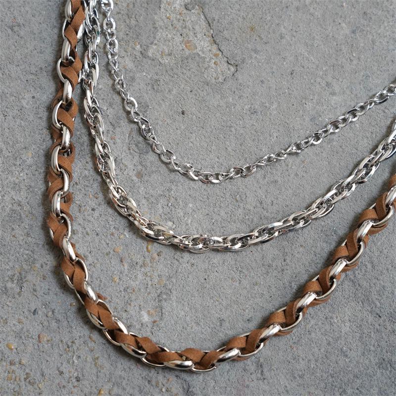 Punk Style Hip-Hop Triple-Layer Jeans Chain