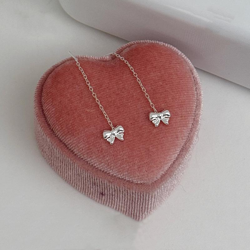 Exquisite Women s Bow Earrings: Simple, Stylish, High-End 2026 Design