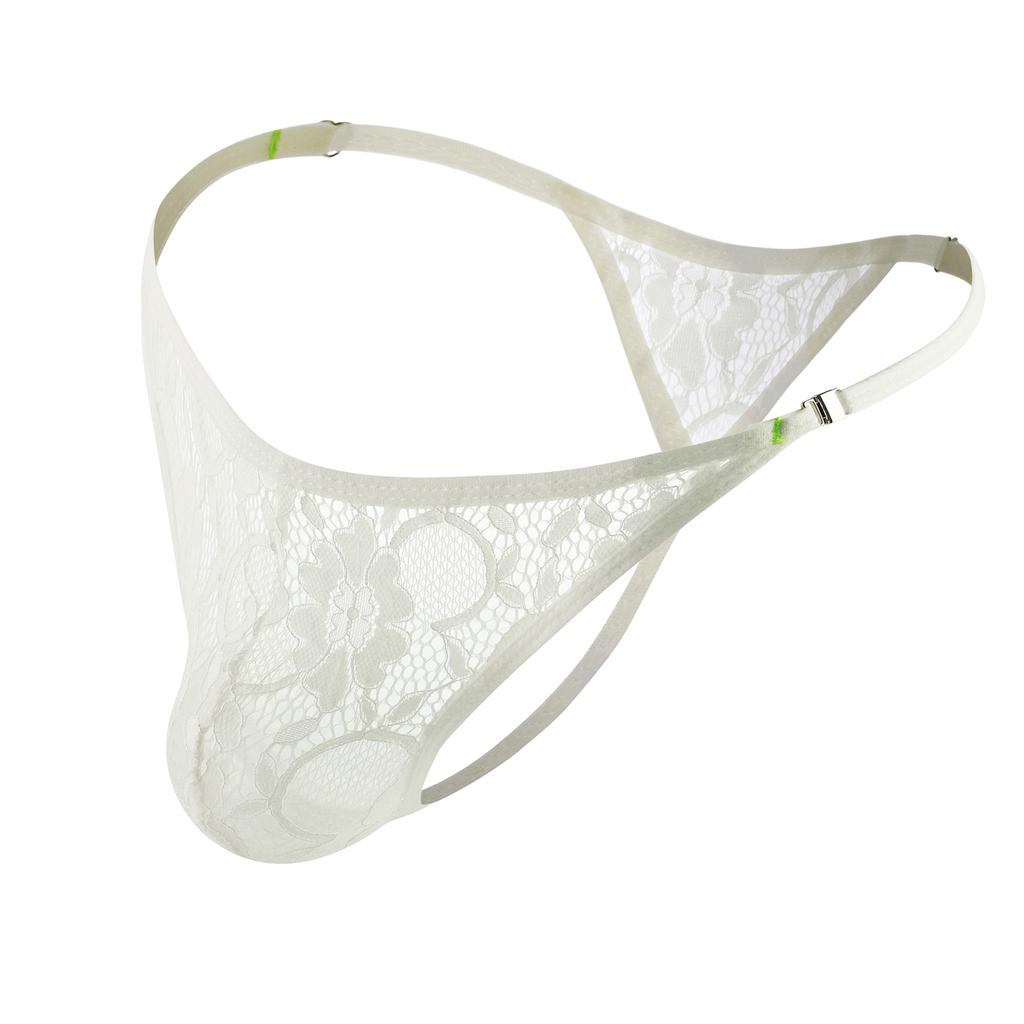 Men Lace G String Sexy Underwear Man Thong Sissy Panties Tanga G-string Transparent Erotic Lingerie Penis Pouch Underpants