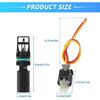 5149182AB Intake Air Temperature Sensor Connector Kit for CHRYSLER for DODGE for Jeep Replace 5149182AA/7B0906501/AX243/GT8439/EC1191
