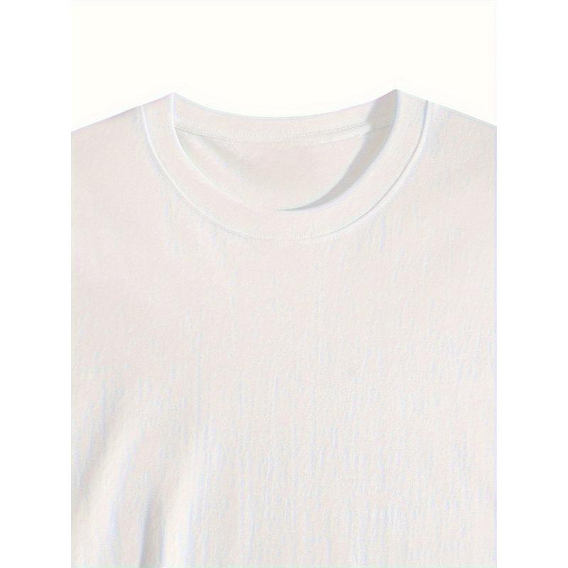 European sizes Men's Religious Graphic Crew Neck T-Shirt , Breathable Gym & Casual Shirt with Cross & Prayer Hands Design, Short Sleeve Regular Fit