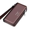 Men's Long Style Zipper Wallet - Business, Multi-Card Slot, Large Capacity