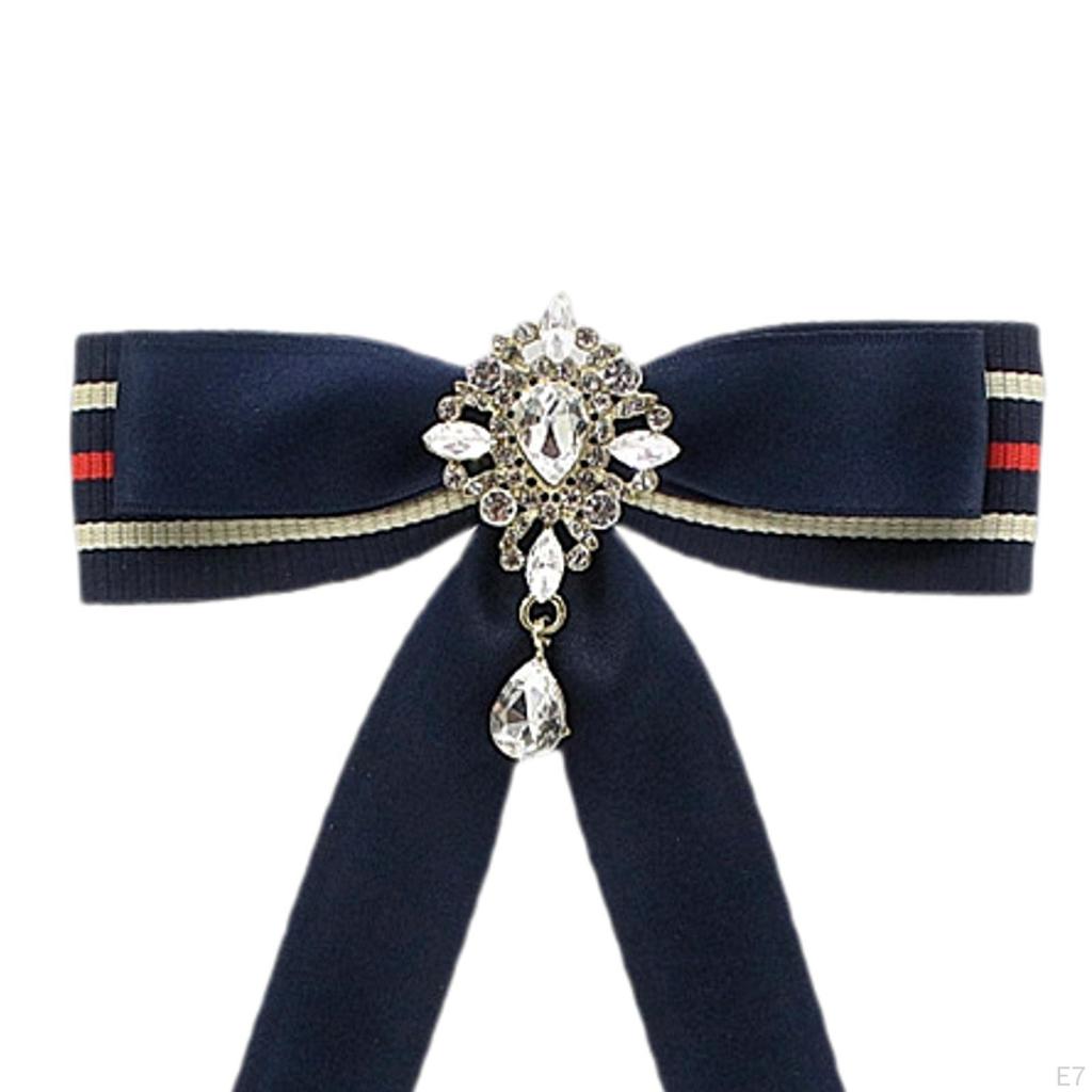 Broche Ruban Nœud Papillon Nœud Chemise Cravate Épingle pour Costume