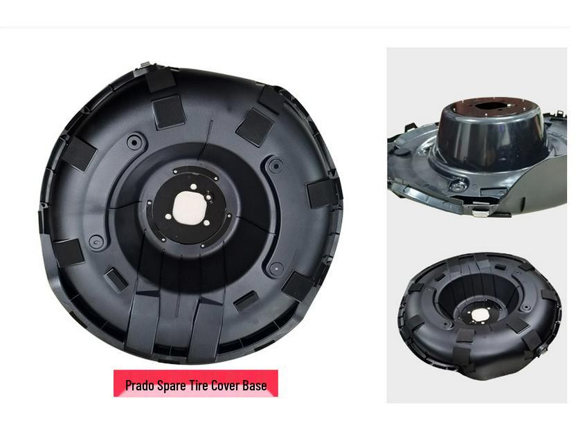 LED Bumper and License Plate Lights for Toyota Prado (10-20 models) - Spare Tire Cover Bright Strip Letter Stickers