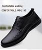 Men's Business Leather Loafers – Formal and Casual Cowhide Shoes for Spring and Autumn, Large Size Driving Loafers.