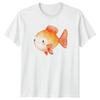 Cute Watercolor Goldfish TShirt Ocean Life 2026 Gift For Him And Her