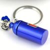 1PC Car Keychain Empty Nitrogen Bottle Style Metal Key Ring Car Turbo NOS Keychain